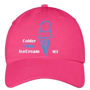 Embroidery Dad Caps (Strapback) Color- Neon Pink